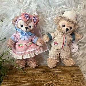 Disney Duffy and friends ShellieMay & Sailor Bear Cute Plush Keychain Pendant